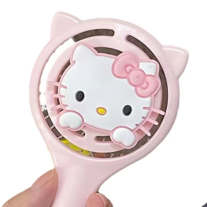 新しい kt かわいいスタイルのふわふわ中空コームメイクアップマッサージポータブル高価値ウェットデュアルユース学生寮|undefined