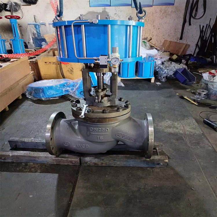 Z641W-16P DN200不锈钢气动闸阀 Z641W 信号三联件法兰 重型闸阀