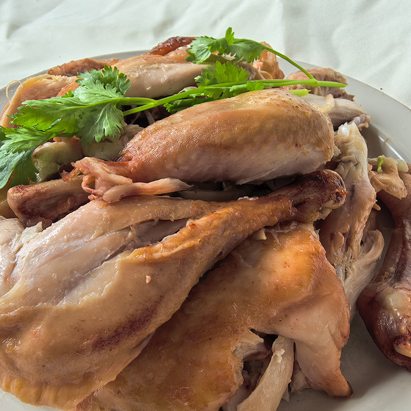 德州风味扒鸡零食脱骨五香扒鸡卤味真空开袋即食手撕熟食烧鸡|undefined