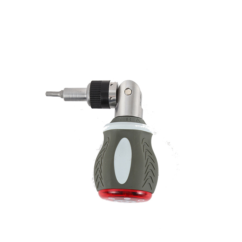 Fuente de la fábrica 8 piezas destornillador incrustado Multi-ángulo trinquete destornillador multifunción hogar mantenimiento trabajador al por mayor