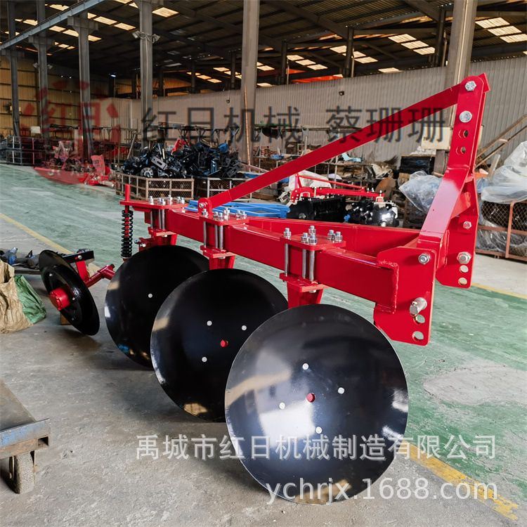 红日圆盘犁 圆管圆盘犁各种型号 出口非洲圆管犁农用圆盘管子犁