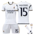 Real madrid home size 15 with socks