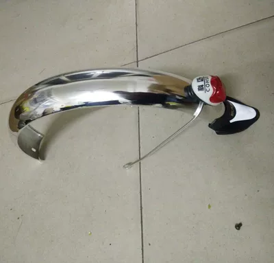 Electric vehicle fender – Electric vehicle mudguards, front and rear - 162125-rear-wheel-with-screw-bracket