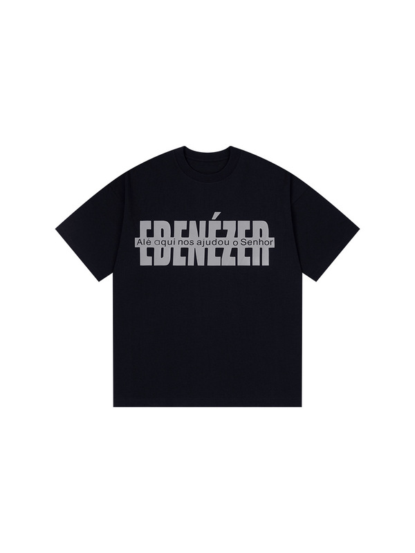 ニッチなメンズウェア、夏のアメリカンスタイルTシャツ、メンズヘビーウェイト半袖、シルバーレタリング、トレンディなカジュアルルーズフィット、インナーとしても使える半袖シャツ|undefined