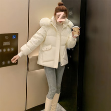 女装羽绒服新年战袍美拉德洋气短款羽绒服修身外穿小个子气质工厂