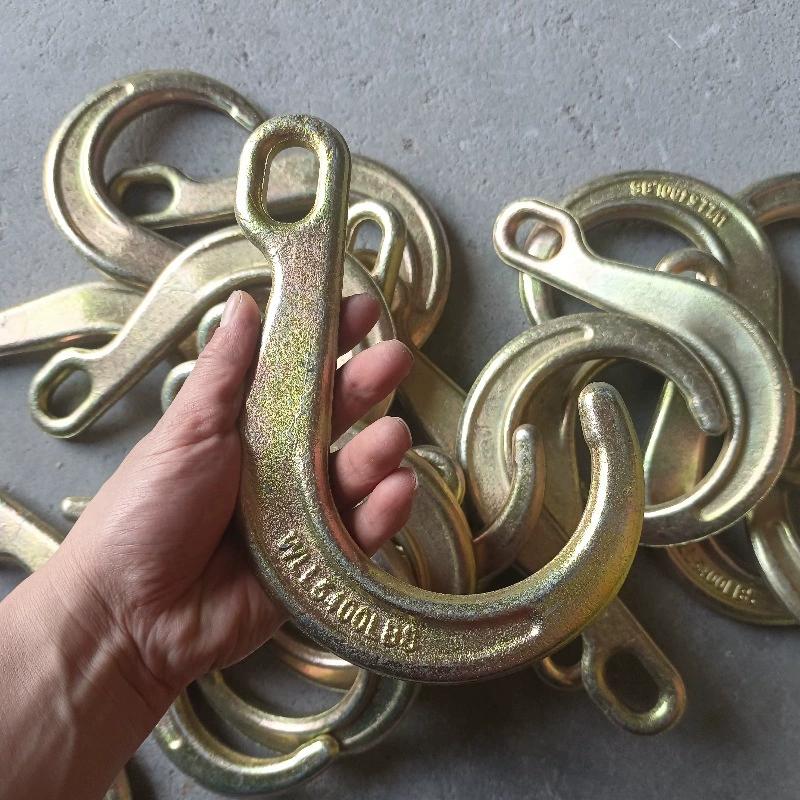 Большой J-образный грузовой крюк с длинной ручкой, 8inch 15inch эвакуатор, большой открывающийся крюк с длинным ртом, буксировочный крюк для прицепного крана