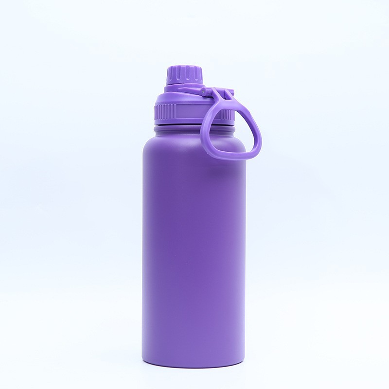 Transfronterizo 22oz espacio olla 304 vacío de acero inoxidable aerosol de color taza de viaje de plástico portátil hervidor de agua deportes al aire libre
