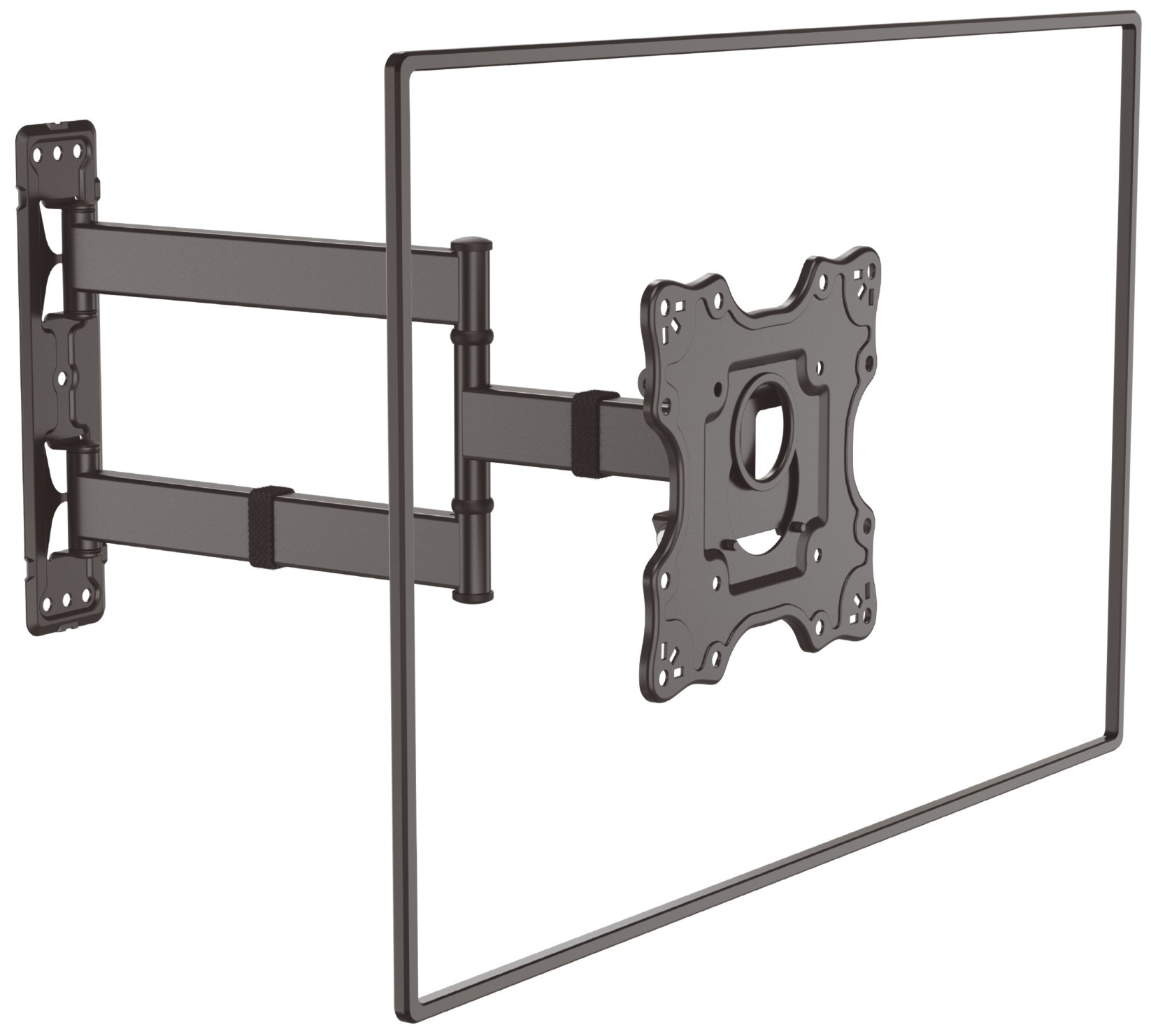 Fabricante al por mayor de 10 - 120 pulgadas televisión universal telescópico colgante oscilante soporte de pared plegable incrustado rotación