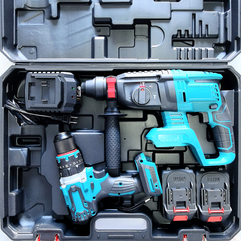 [Two-piece set of 2 electric] electric hammer electric drill