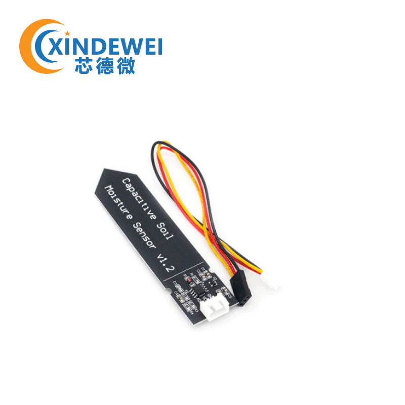 Capacitive soil moisture detection sensor module analog quantity is not easy to corrode wide voltage working line