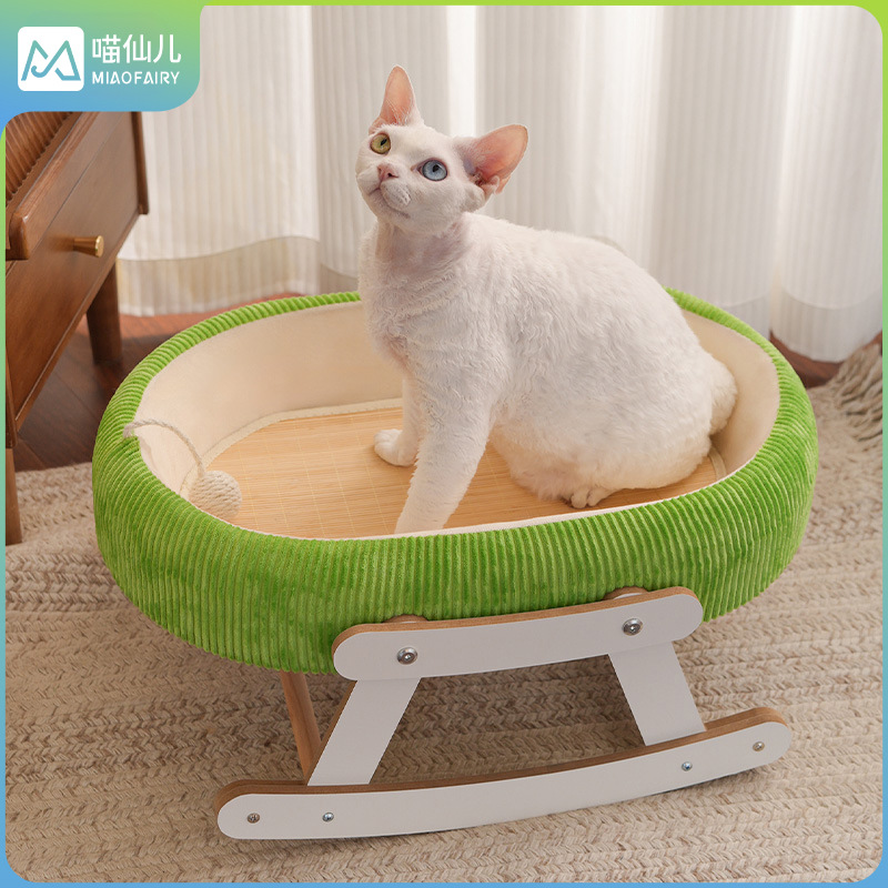 Meow Fairy Cat Nest Ice Pad Shaker Cat Hammock Mat Summer Sleeping Cool Cute Special Pet Cat Supplies