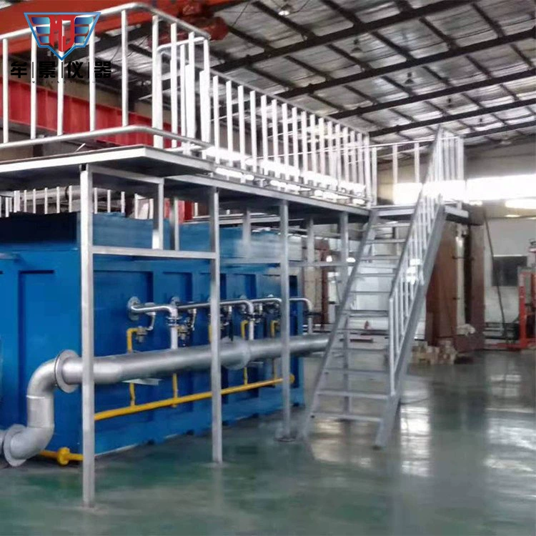 Печь теста предела огнестойкости прибора теста горения нагрузк-подшипника печи теста огнестойкости здания Муджинг компонентная горизонтальная компонентная