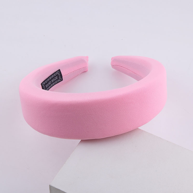 Mode Mehrfarbiges Milchseidenschwamm Stirnband display picture 10
