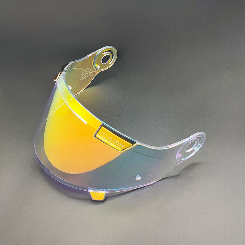 Suitable for Mt.V32 Galama Lens Electroplated Mirror Retro Full-Face Helmet Galama Helmet Lens Day and Night Use