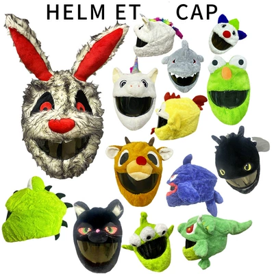 Accessories Rabbit Shark Three Eyes Dəbilqə (Kaska) aksesuarları