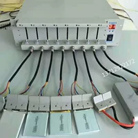 Приспособление тестера сопротивления голубой электрической батареи кнопки CT-2001A/BT-2013A особенной внутреннее