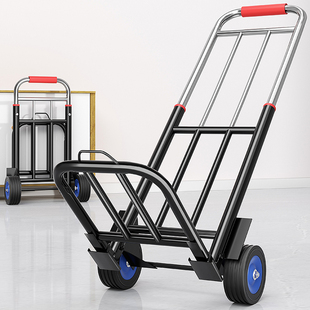 Folding Portable Luggage Cart Shopping Cart Grocery Cart Trolley Truck Heavy-Duty Transporter