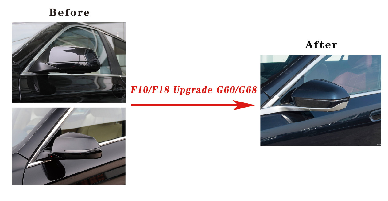 Various Mercedes-Benz and BMW rearview mirror assemblies, rearview mirrors for old models upgraded to new high-definition rearview mirrors