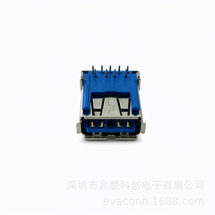 USB3.1 Aĸ��90��DIP�������{�zPA9T 9Pֱ��USB�����B�����S��
