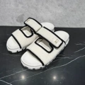 White Knit Slip-On