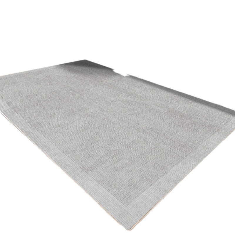 Alfombra de sala de estar nórdica transfronteriza, alfombra de sofá de lujo de alto nivel, alfombra de mesa de té, alfombra de cama de dormitorio minimalista, fabricante de etiquetas