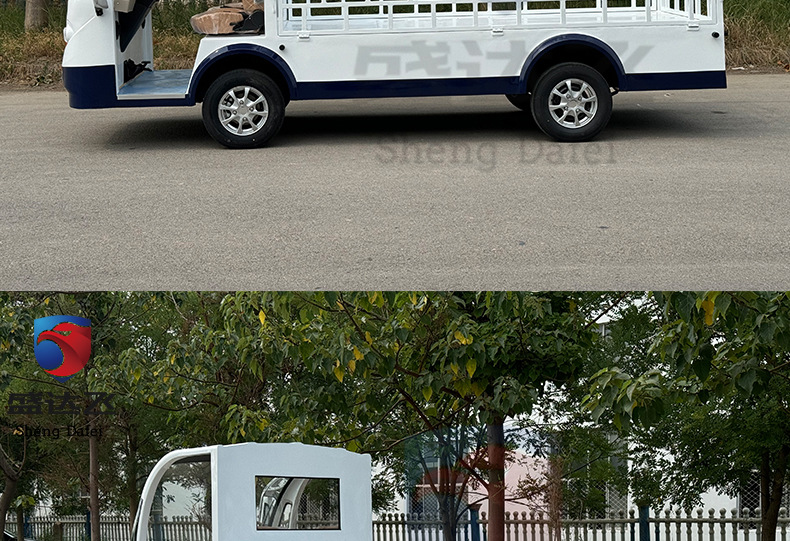 Electric Pickup Trucks Within the Factory Can Be Unloaded from Trucks and Support Customized Modifications to Factory Workshop Operating Pickup Trucks