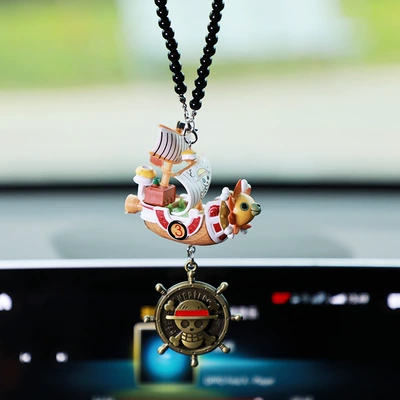 One Piece avtomobil asma, Arxa görüntü güzgüsü üçün Meili kukla bəzək