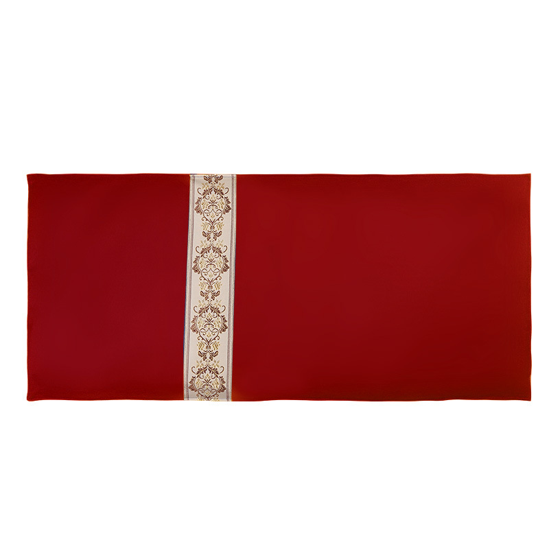 Red linen classic 33*80cm
