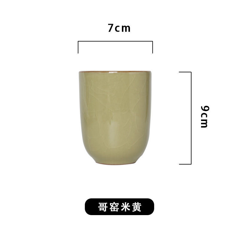 Taza de agua del horno Ru Taza de té Taza de té Taza