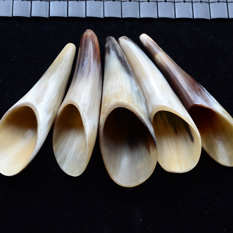 中号牛角筒十三から十六長茶シャクヤク砂片牛角掻き筒マッサージ厚い包糊研磨|undefined