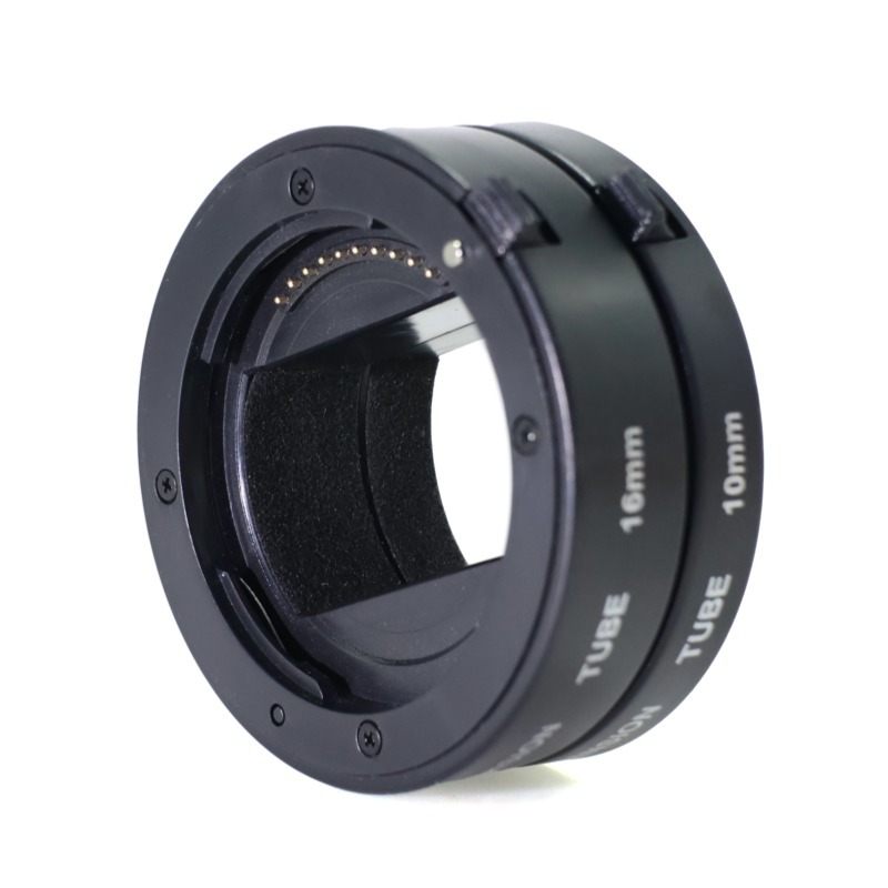 自动对焦微距延长管环（含电子触点）镜头微距拍摄环适配E/X/EF等