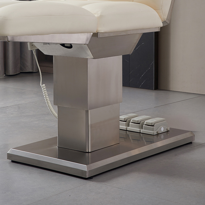 Cama de belleza eléctrica cama de operación cuerpo Función de bordado de tatuaje cama de elevación masaje plegable inyección fisioterapia salón de belleza