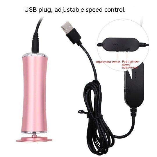 源工場の電動足磨き器の新型の死皮磨き足の皮の修理器は自動的に足を修理します。|undefined