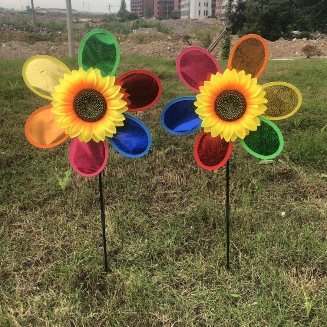 단일 레이어 스팽글 풍차