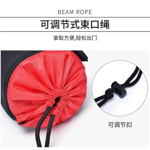 CADeN Carden SLR camera lens barrel thickened diving material lens bag protective lens cover lens bag