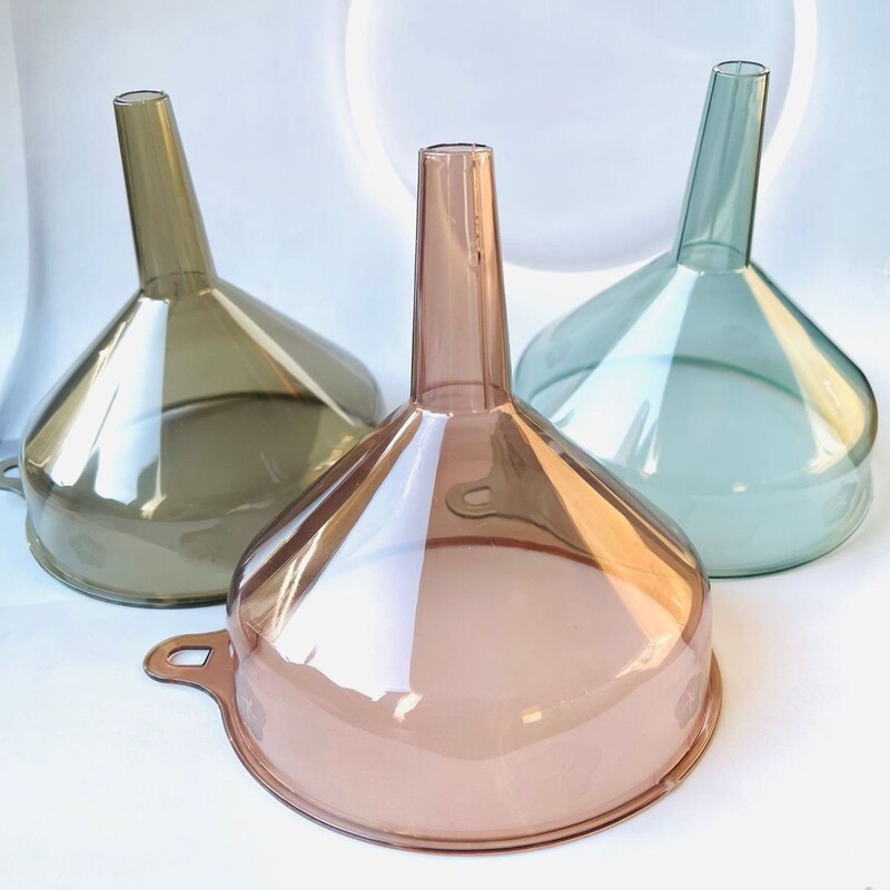 卸売りのプラスチックの漏斗の大きいサイズの広口のツールの台所の口径は透明で厚いです。|undefined