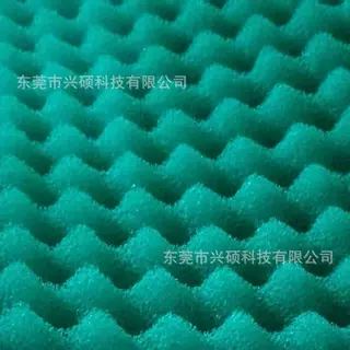 供应消音波浪棉45ppi聚氨酯过滤棉网状爆破隔音棉