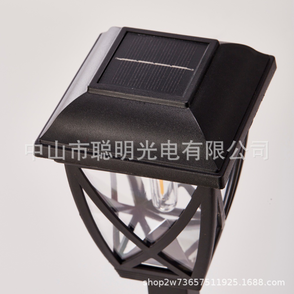 Transfronterizo nueva lámpara solar de palacio lámpara de césped jardín iluminación de paisaje lámpara de suelo exterior lámpara de suelo impermeable