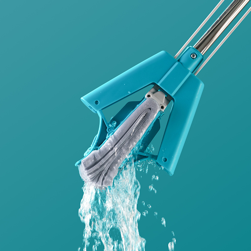 동백 스폰지 걸레 물 흡수성 가정용 걸레 바닥 걸레 청소 접이식 검은면