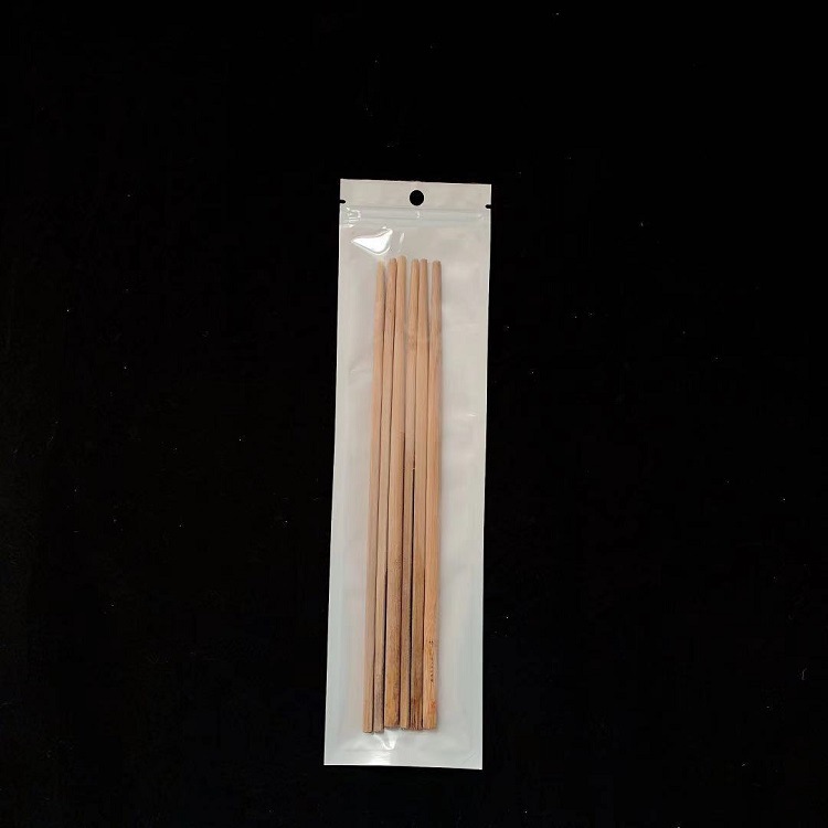 7.5*29珠光膜阴阳骨袋筷子勺子细长条形包装袋拉链袋挂孔现货