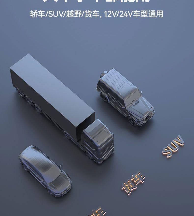 Car Charger 240W Mobile Phone Super Fast Charging Car Cigarette Lighter One to Three Conversion Plug USB Expansion