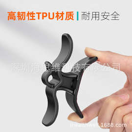 绕线器小家电插头挂钩电线整理收纳支架理线器自粘数据电源线固定