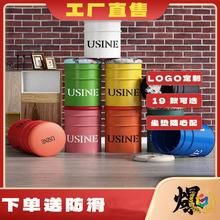 工业风铁桶收纳凳油漆凳网红储物耐用收纳桶凳时尚金属圆椅子