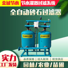 全自动砂石过滤器厂家 生产农用灌溉工具过滤器 3寸双砂石过滤器