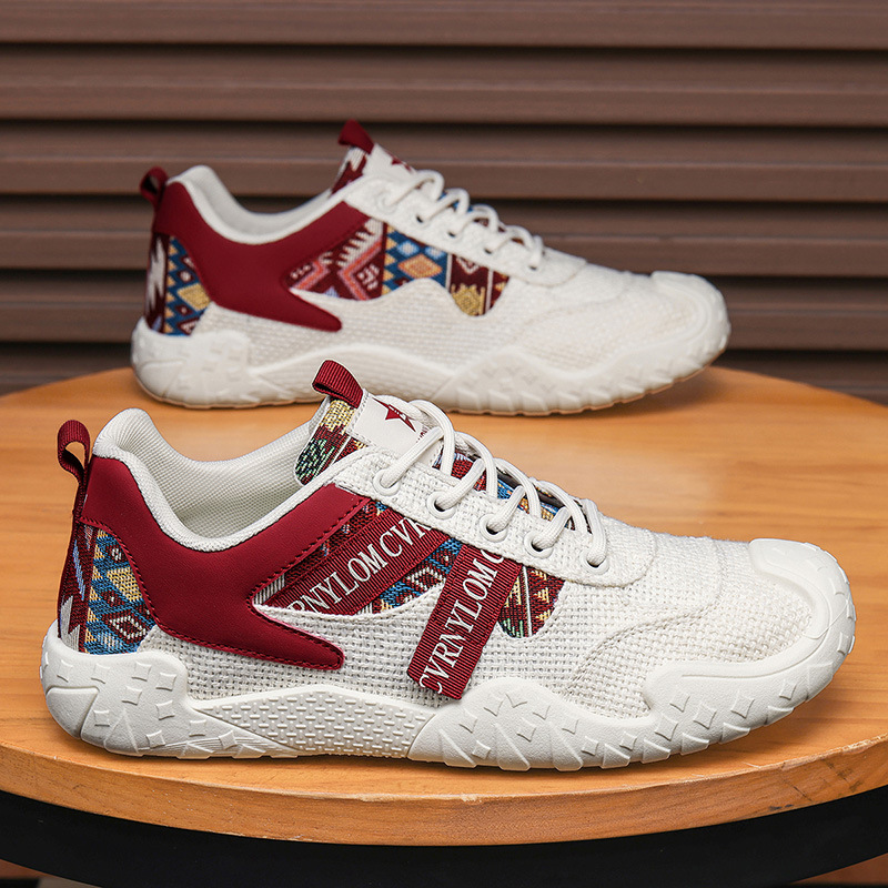 Zapatos de hombre 2026 verano nuevos zapatos de malla transpirables, zapatos ligeros de moda versátiles con suela suave, zapatos deportivos casuales
