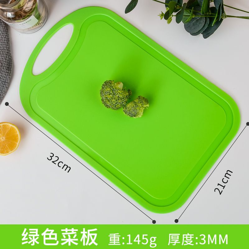 Tablero de cocina tablero de recorte de verduras tablero de recorte de frutas tablero de recorte de plástico pequeño dormitorio tablero de recorte