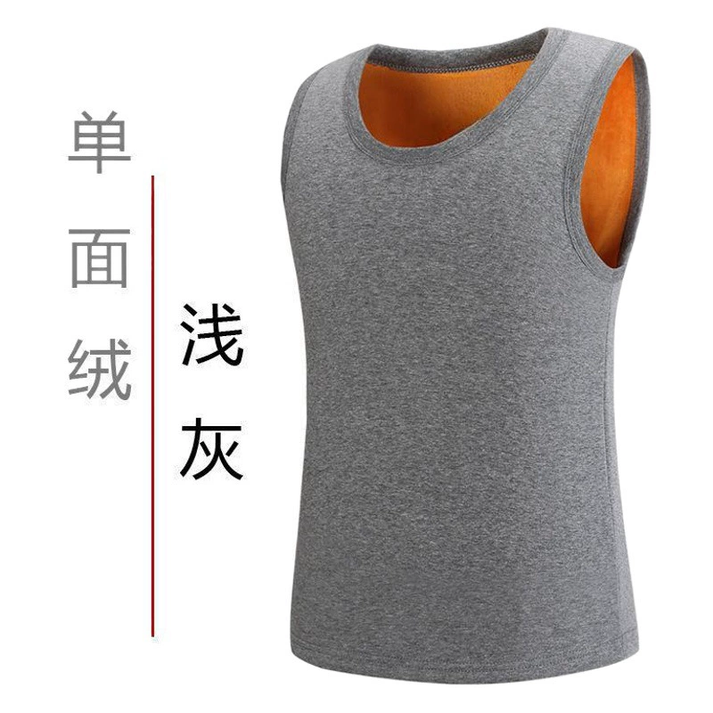 Осенний и зимний мужские теплые жилеты плюс бархат и утолщение горячее белье