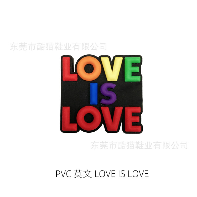 Nuevo agujero zapatos decorativos hebilla accesorios agujero zapatos flor zapato hebilla PVC dibujos animados jardín zapatos superior accesorios inglés