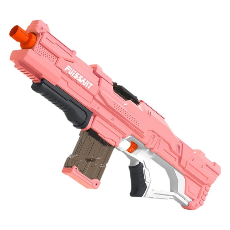 Pistola de agua eléctrica transfronteriza absorción de agua automática pistola de agua de alta presión juguete pelo continuo gran capacidad pistola de agua eléctrica pistola de juguete