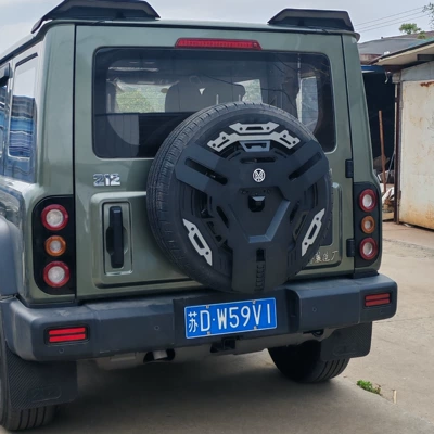 Spare wheel cover Bronco multifunctional spare tire license